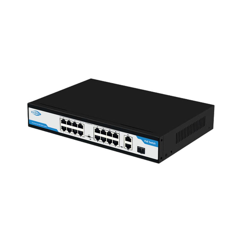 سوییچ 16 پورت POE کژال مدل KNS-P82F-E1